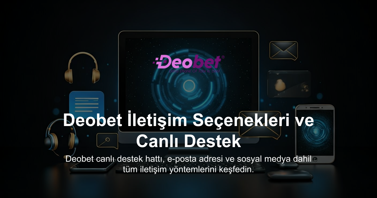 Deobet İletişim Seçenekleri ve Canlı Destek